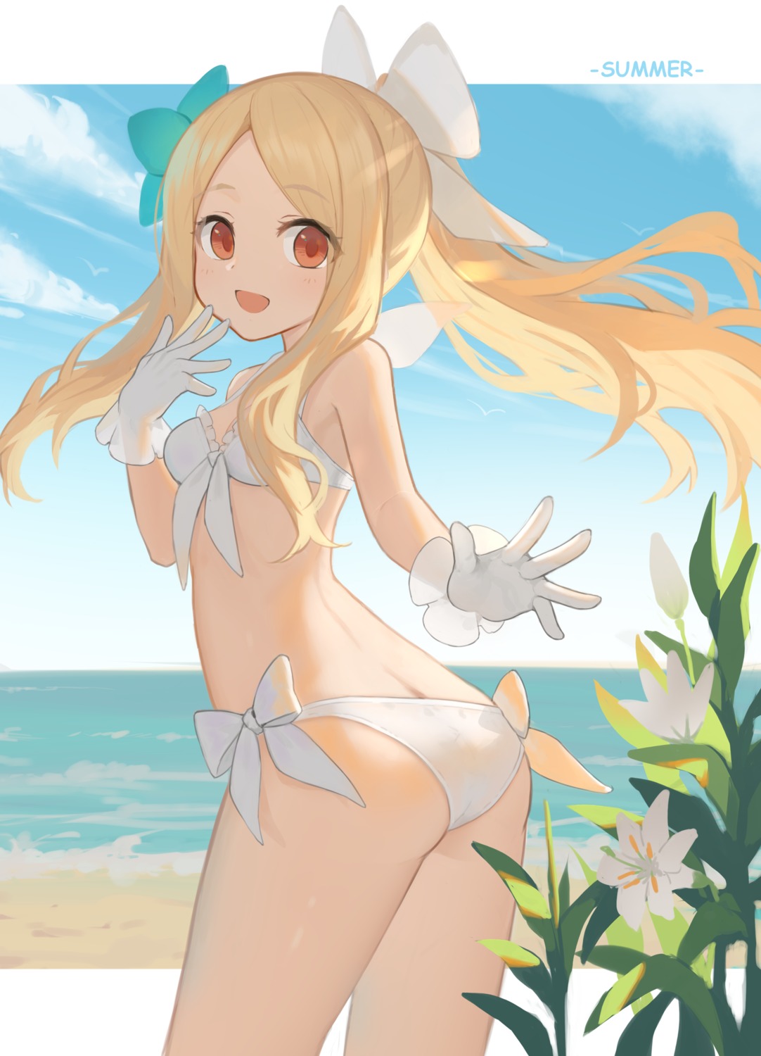 ass, bikini, cleavage, swimsuits, the_idolm@ster, the_idolm@ster_cinderella_girls, yuri_shoutu