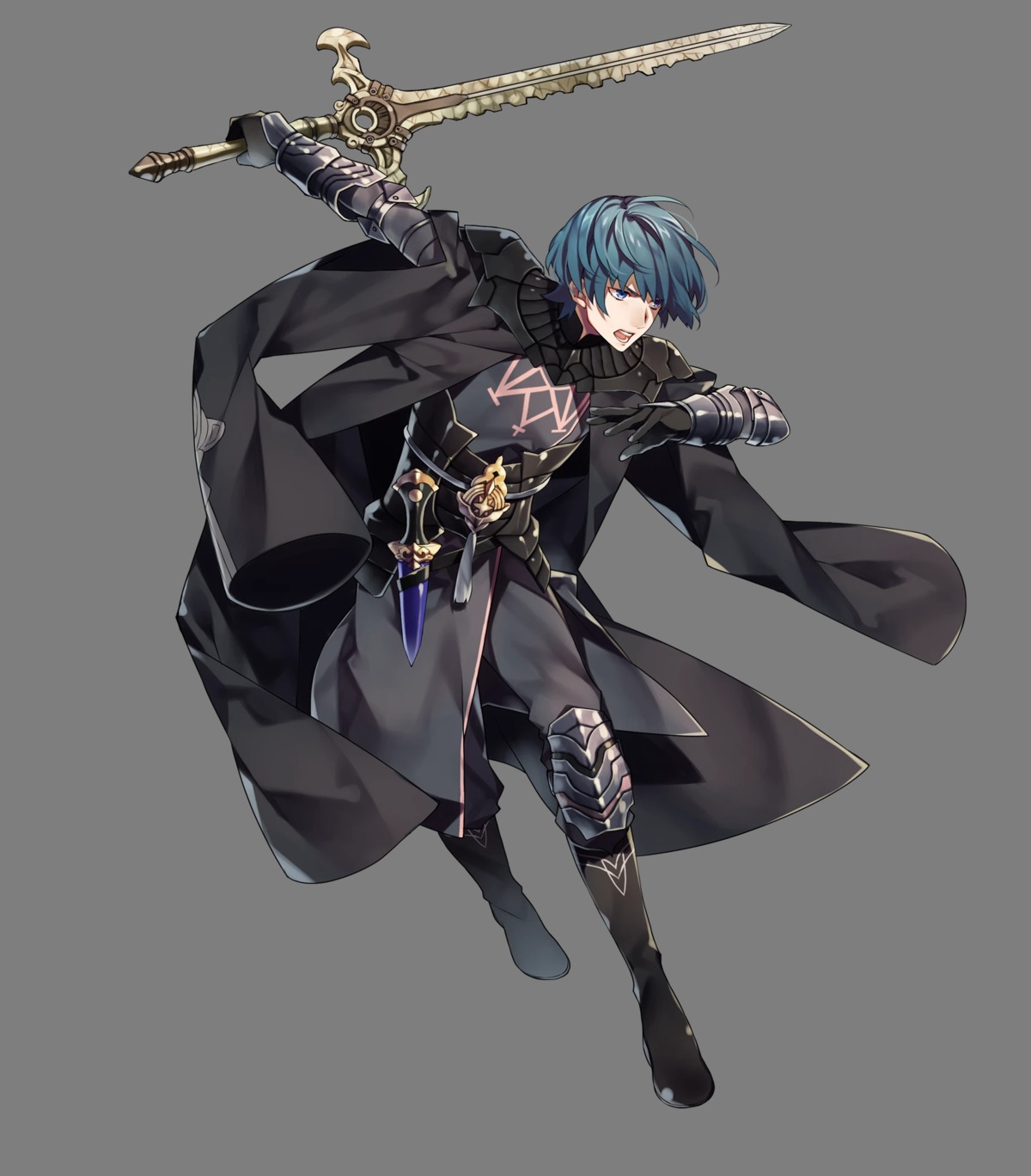 armor, byleth_(fire_emblem), fire_emblem, fire_emblem_heroes, fire_emblem_three_houses, male, nintendo, sword