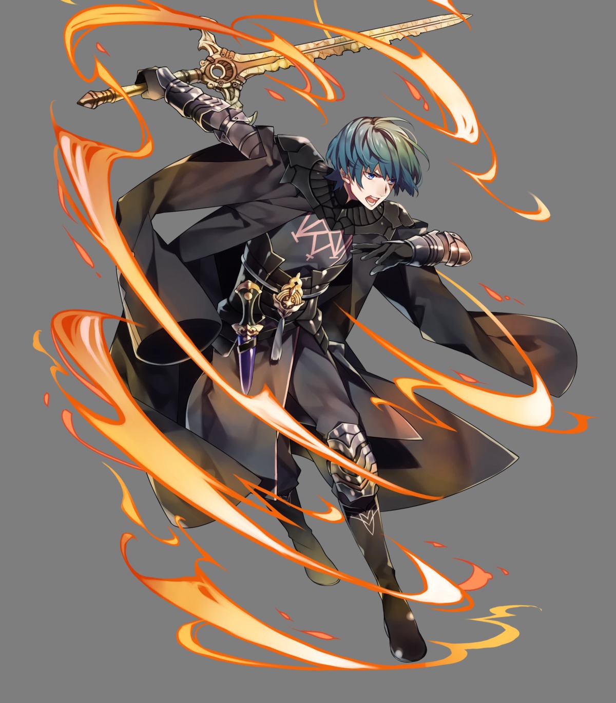 armor, byleth_(fire_emblem), fire_emblem, fire_emblem_heroes, fire_emblem_three_houses, male, nintendo, sword