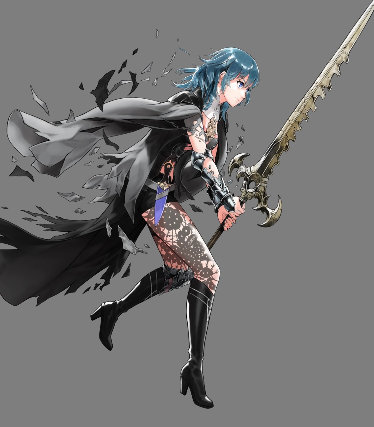 armor, byleth_(fire_emblem), fire_emblem, fire_emblem_heroes, fire_emblem_three_houses, heels, hirooka_masaki, nintendo