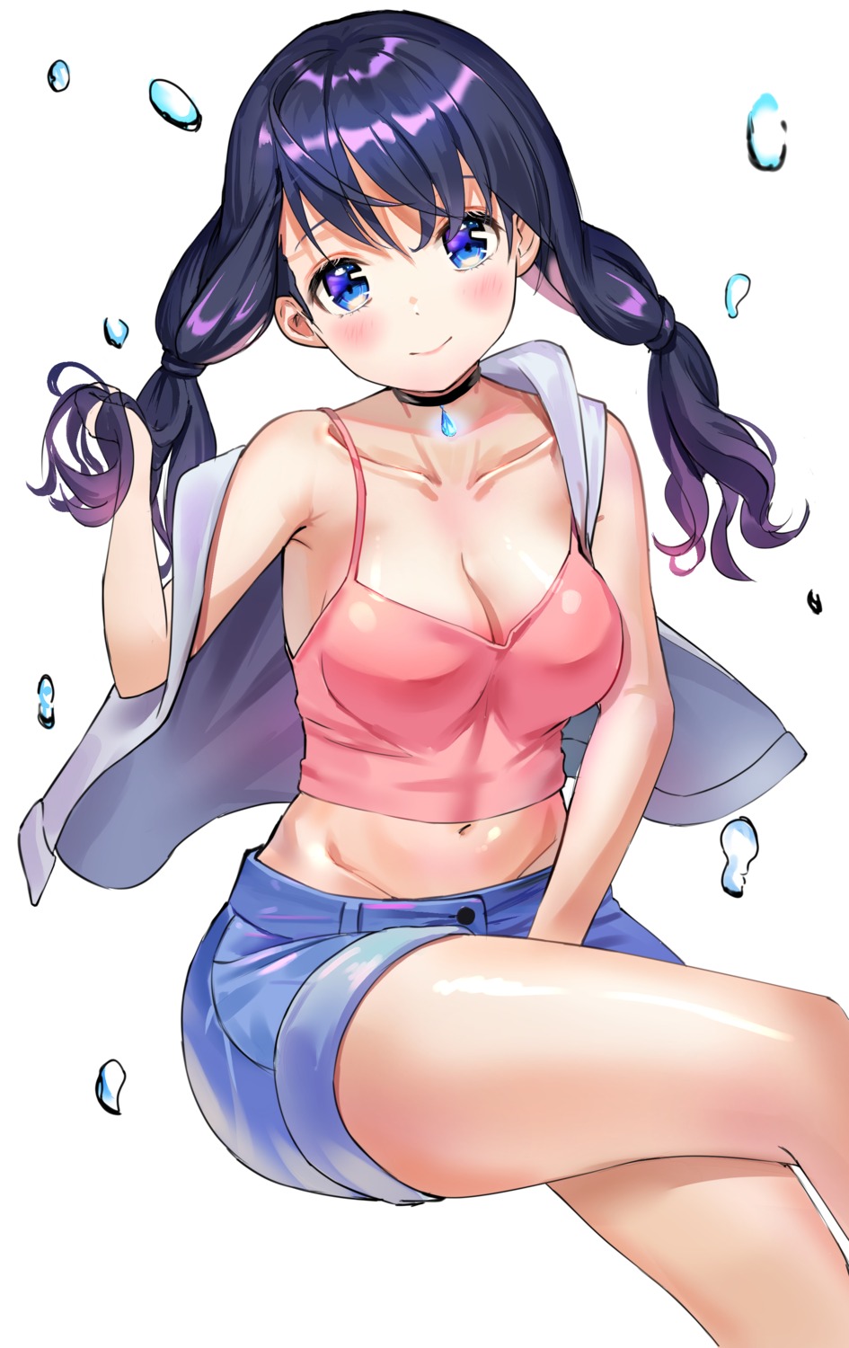 amano_hina, cleavage, kian, tenki_no_ko