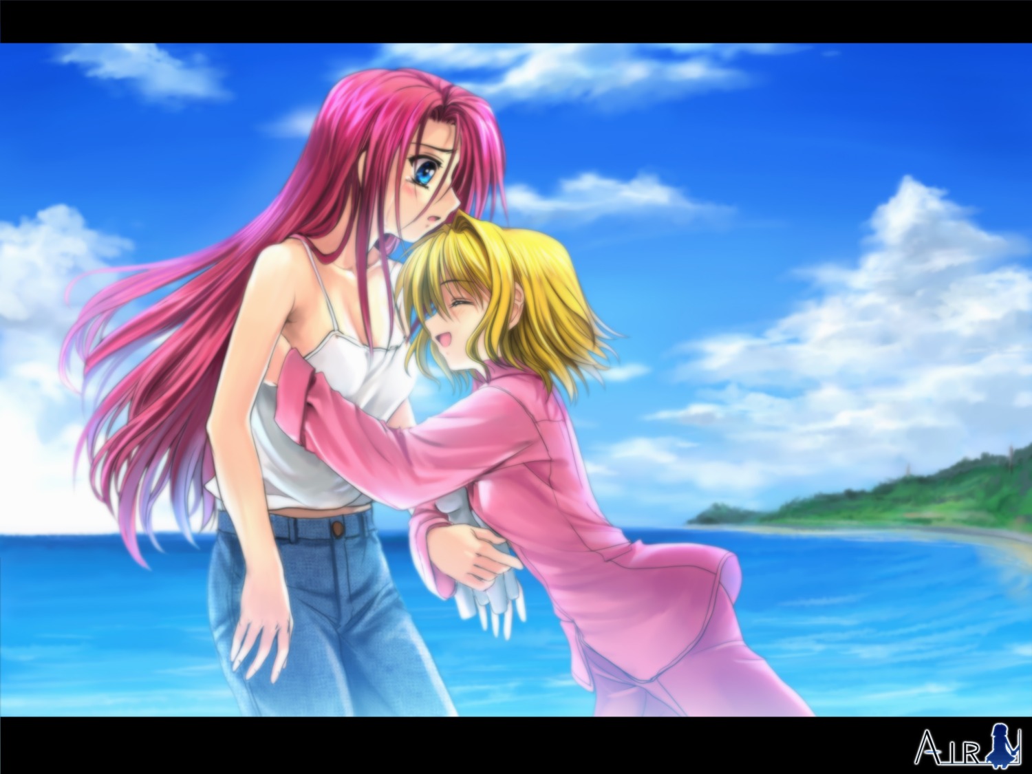 air, kamio_haruko, kamio_misuzu, moonknives, pajama