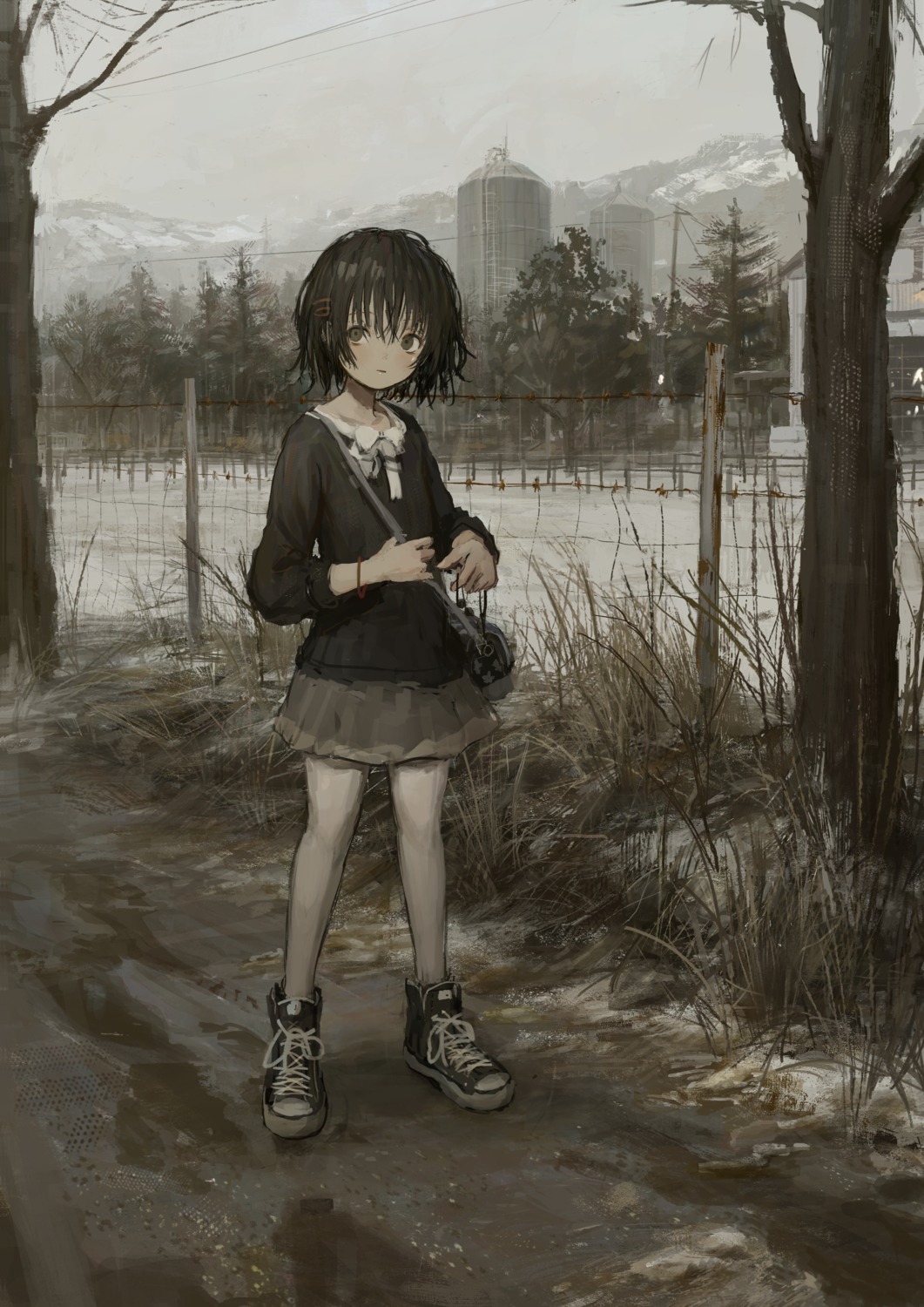 pantyhose, seifuku, shion_(mirudakemann)