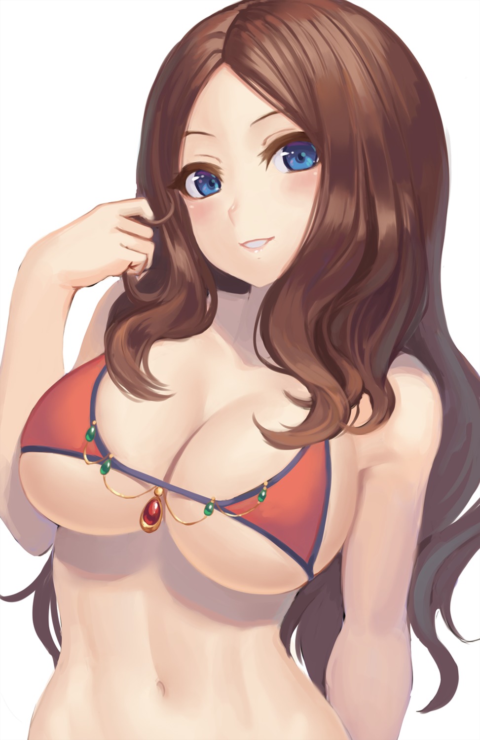 bikini_top, fate/grand_order, leonardo_da_vinci_(fate), ranma_(kamenrideroz), swimsuits, underboob