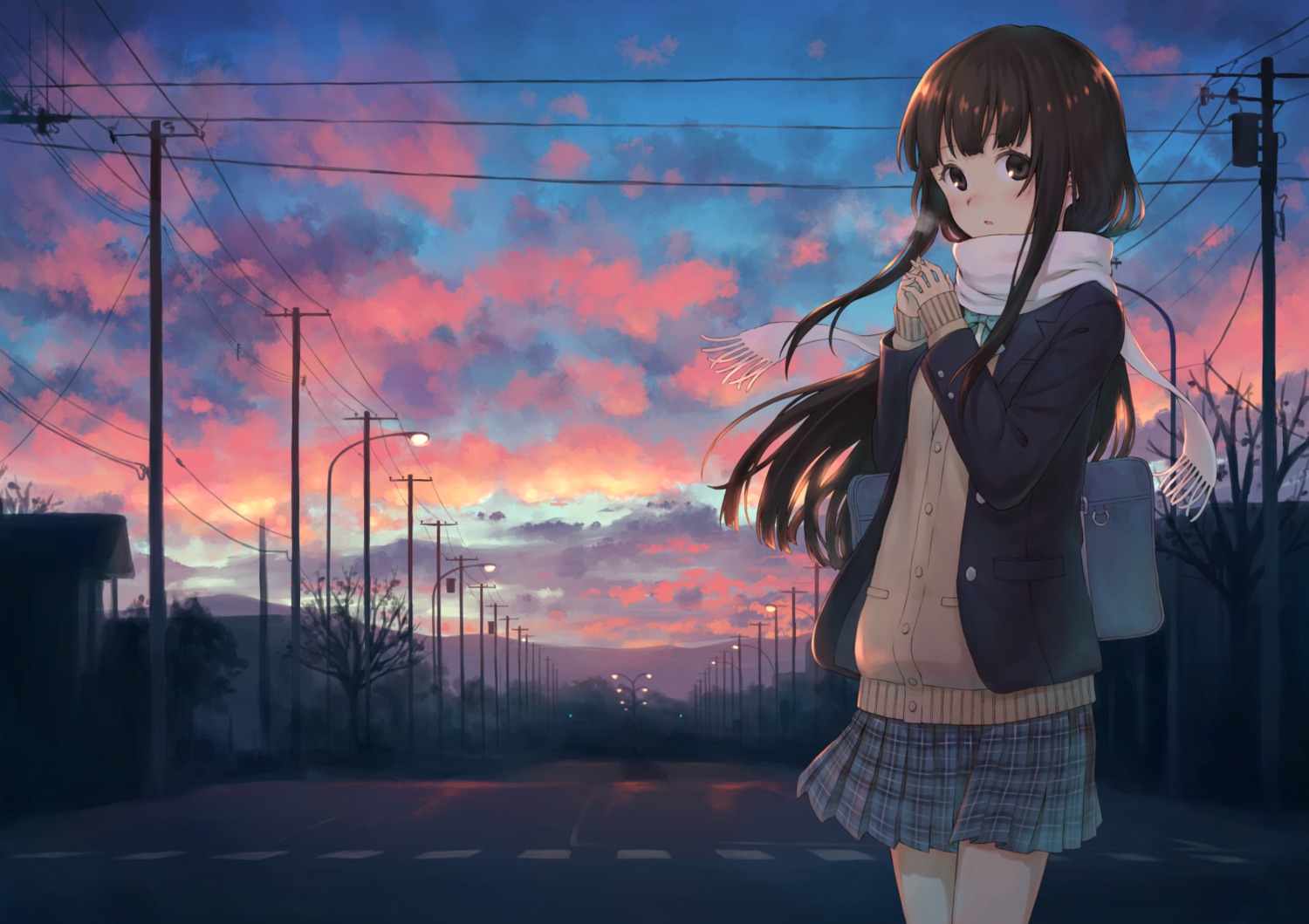 104_(artist), seifuku, sweater