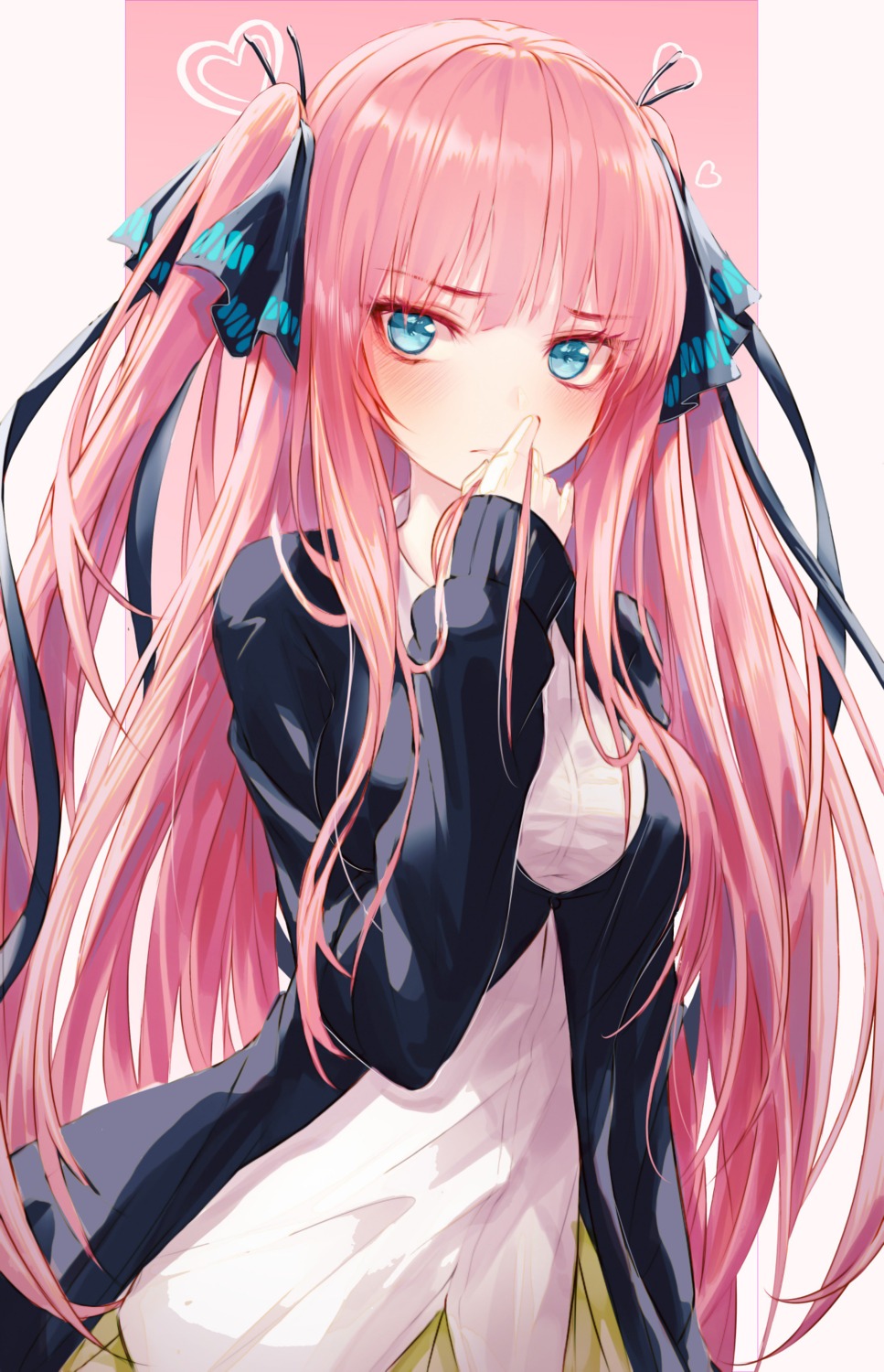 5-toubun_no_hanayome, nakano_nino, okazu_(eightstudio), seifuku, sweater