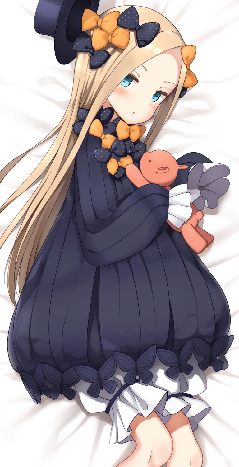 abigail_williams_(fate), bell_(satappe), bloomers, dakimakura, dress, fate/grand_order
