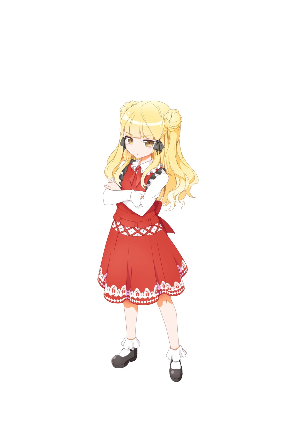 baton=relay, breast_hold, dress, tagme, takahashi_kyouko