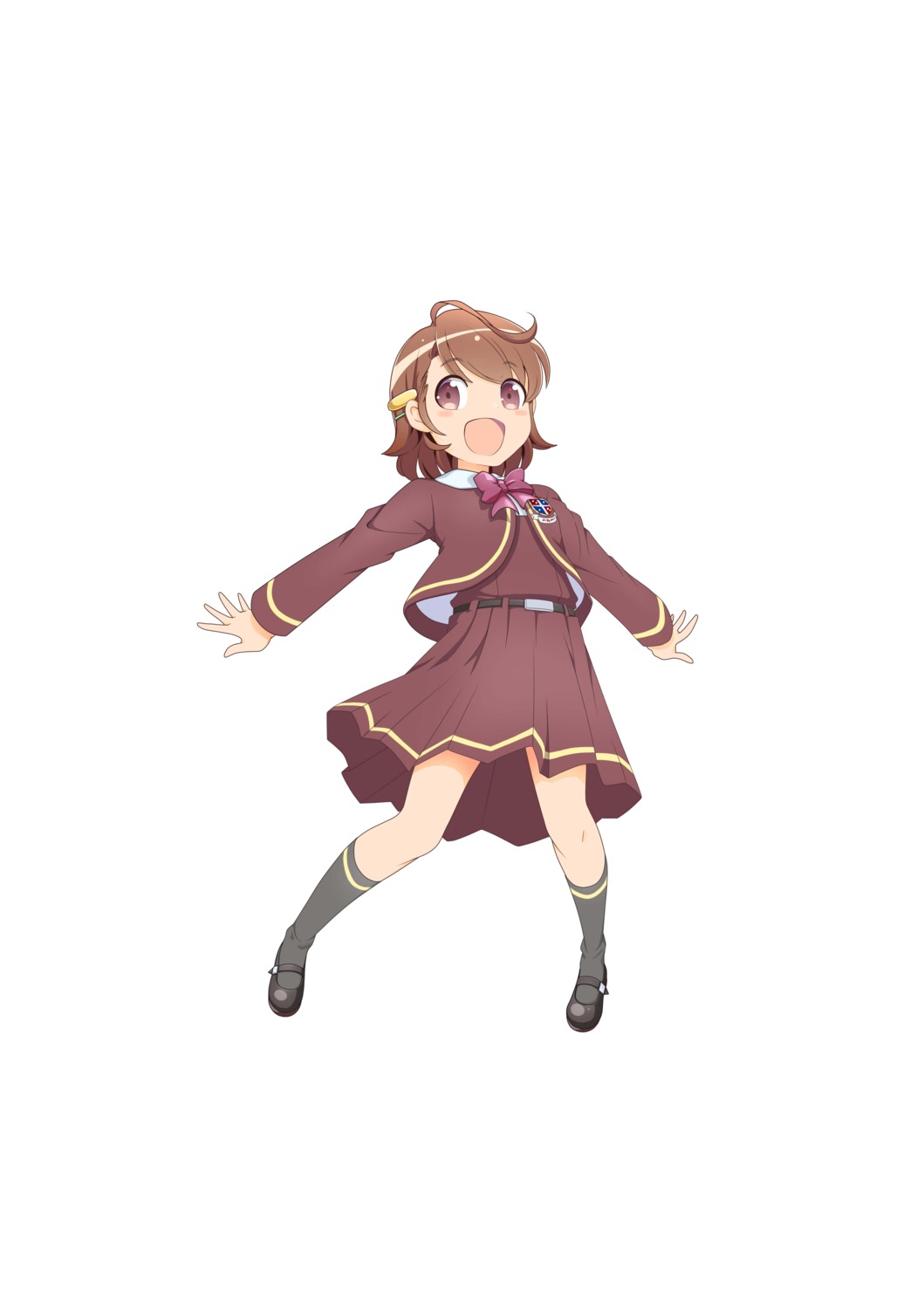 baton=relay, gojou_saki, seifuku, tagme