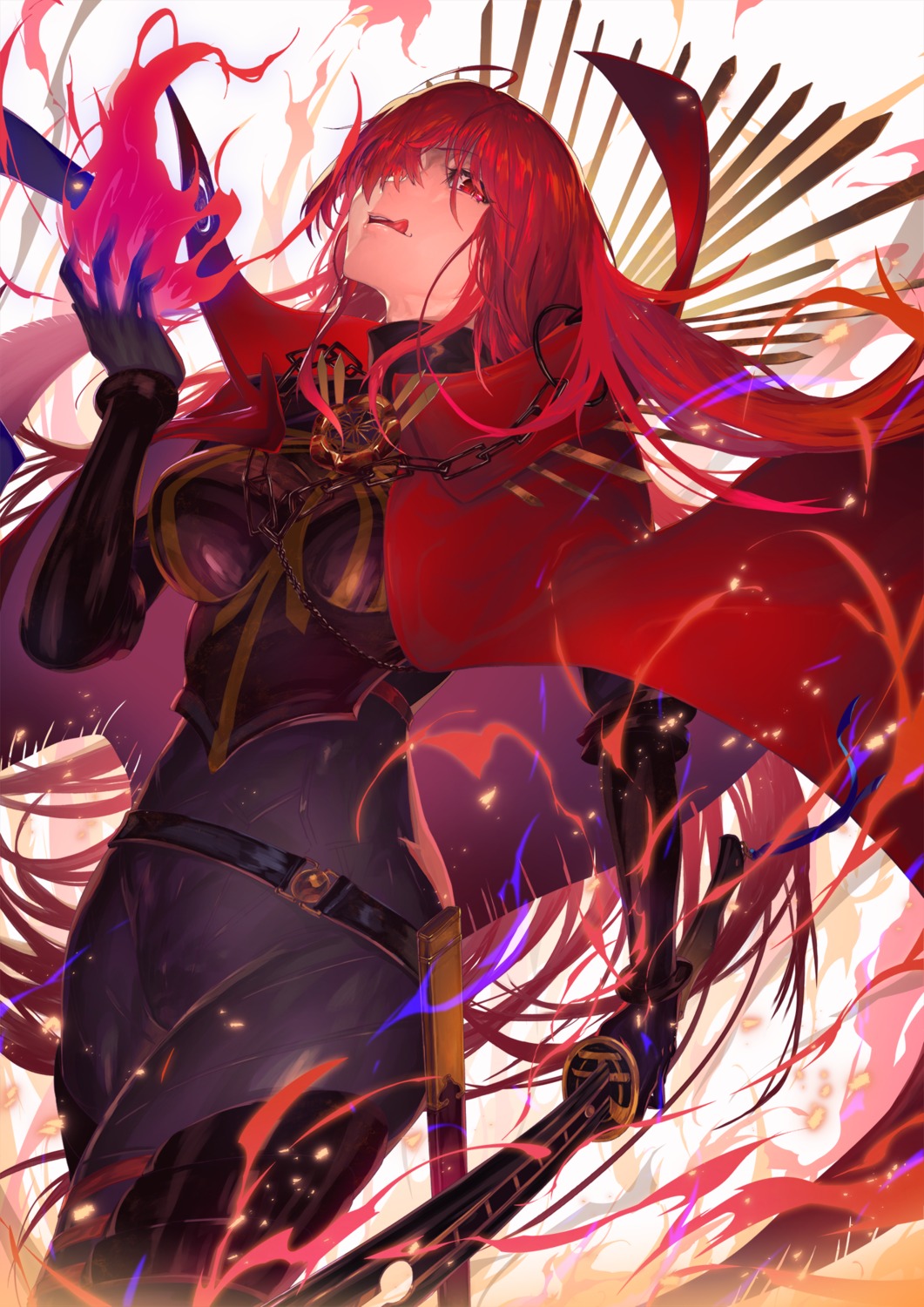 bodysuit, demon_king_nobunaga, fate/grand_order, nijimaarc, sword