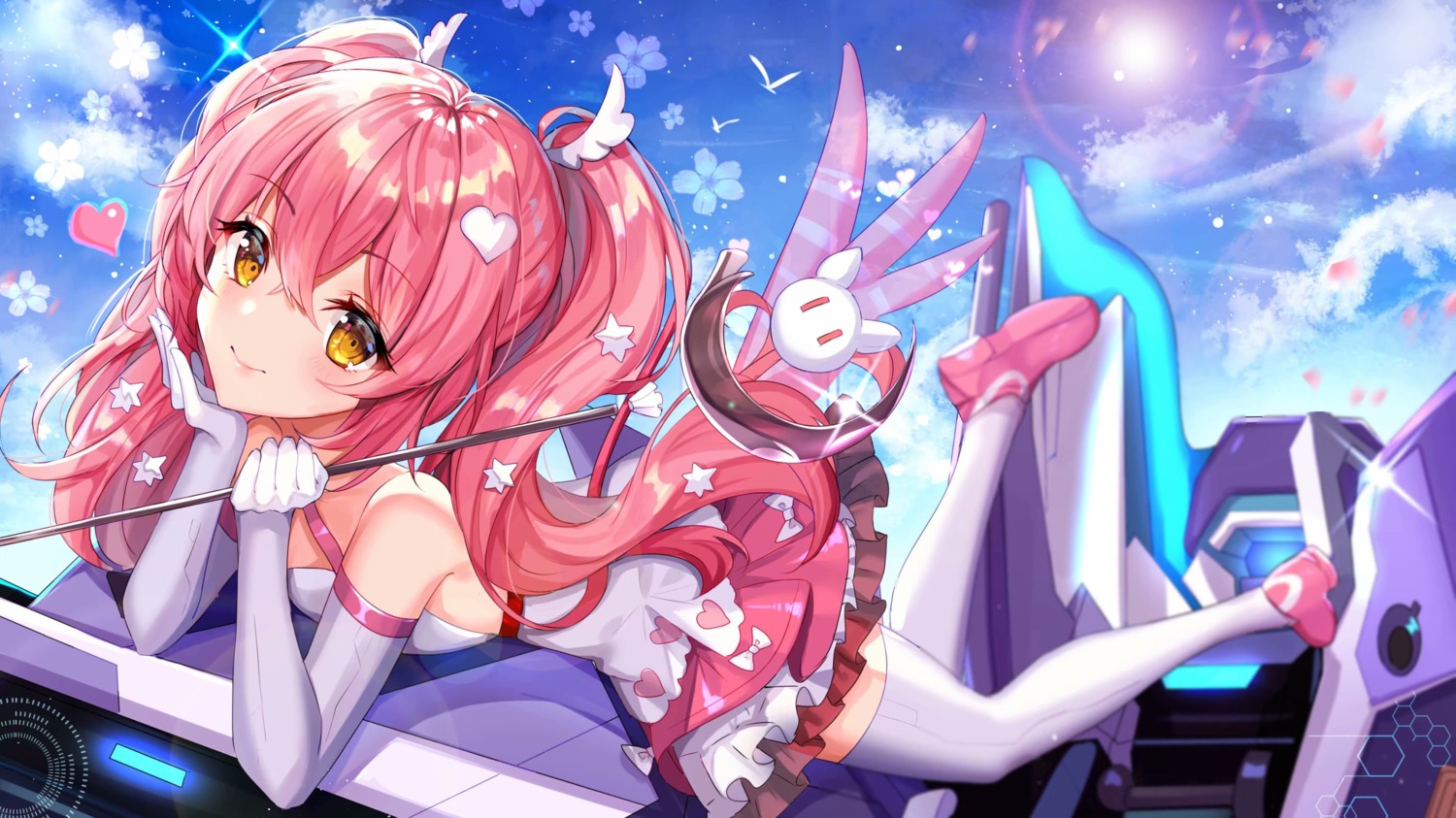 dress, final_gear, shanguier, thighhighs