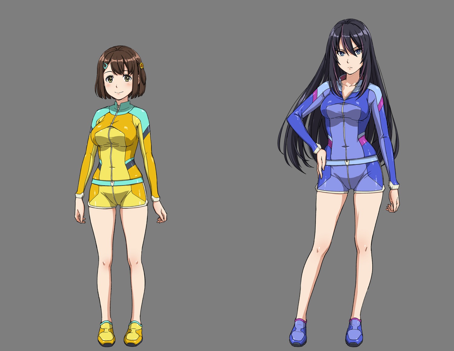 aoi_misa, bike_shorts, kandagawa_jet_girls, namiki_rin, tagme, transparent_png