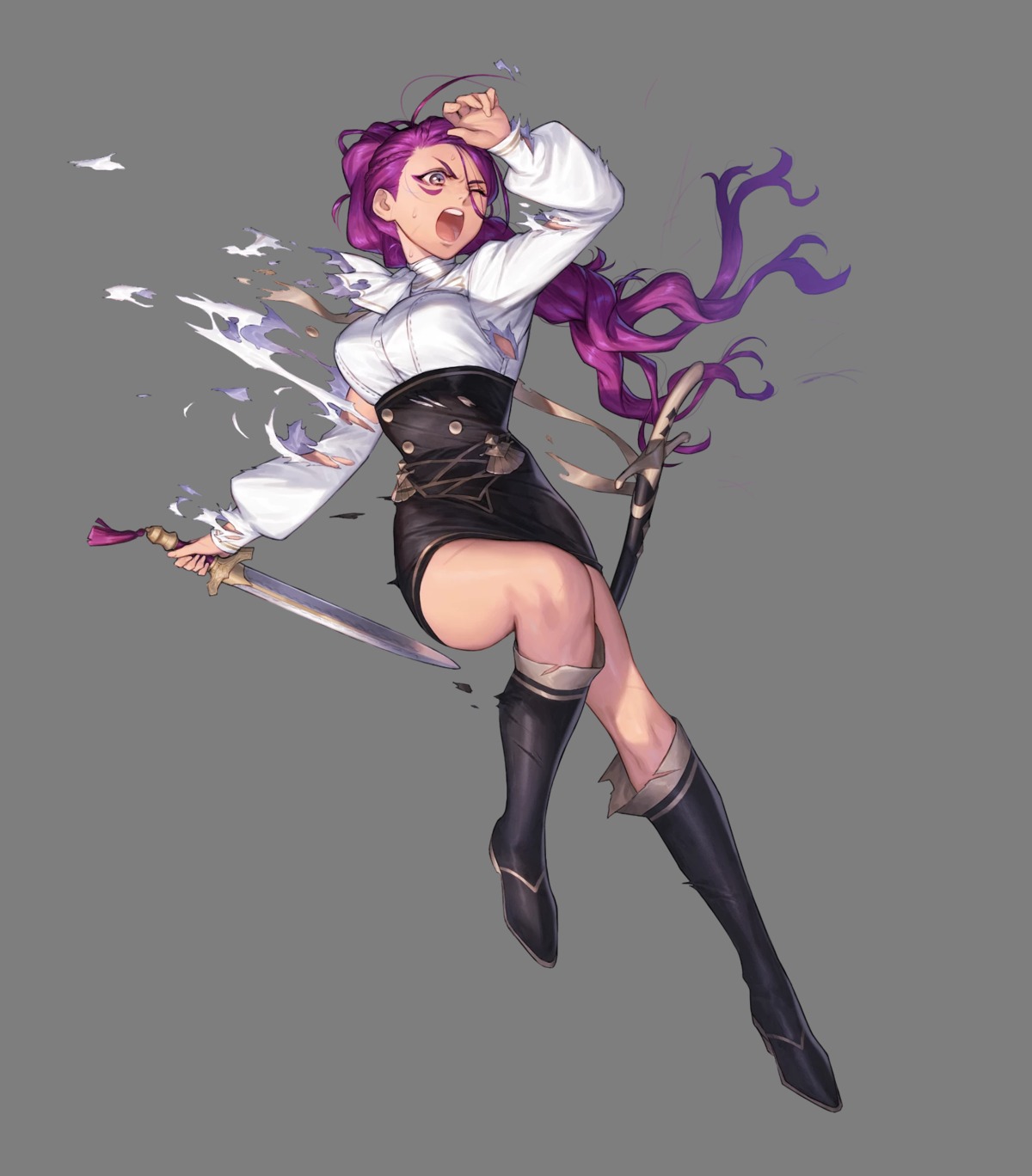 azusa, fire_emblem, fire_emblem_heroes, fire_emblem_three_houses, heels, nintendo, petra_(fire_emblem), sword