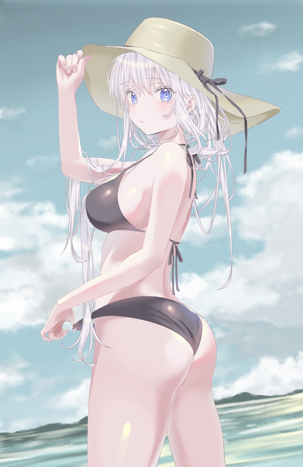 ass, azuki_(ckxs7444), bikini, swimsuits