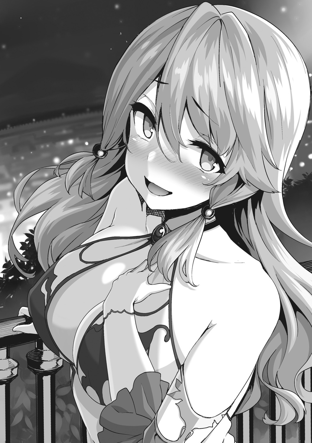 flare_earlgrande_gioral, kaifuku_jutsushi_no_yarinaoshi_sokushi_mahou_to_skill_copy_no_chouetsu_heal, monochrome, shiokonbu