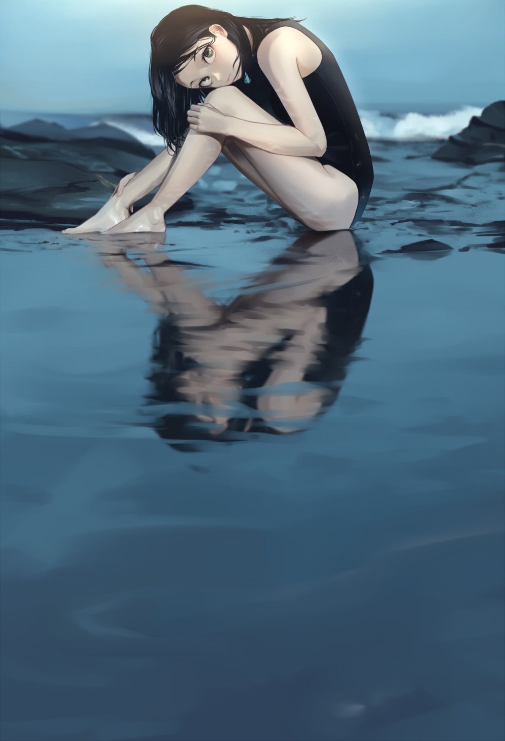 litra_(ltr0312), swimsuits, wet