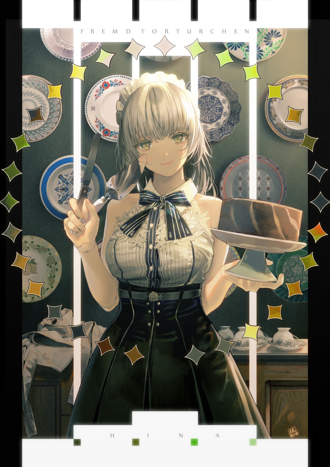 isekai_goumon-hime, maid, ukai_saki