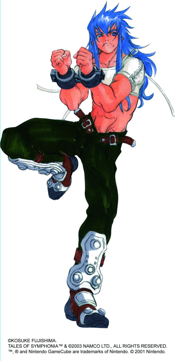 bondage, fujishima_kousuke, male, namco, regal_bryant, tales_of, tales_of_symphonia