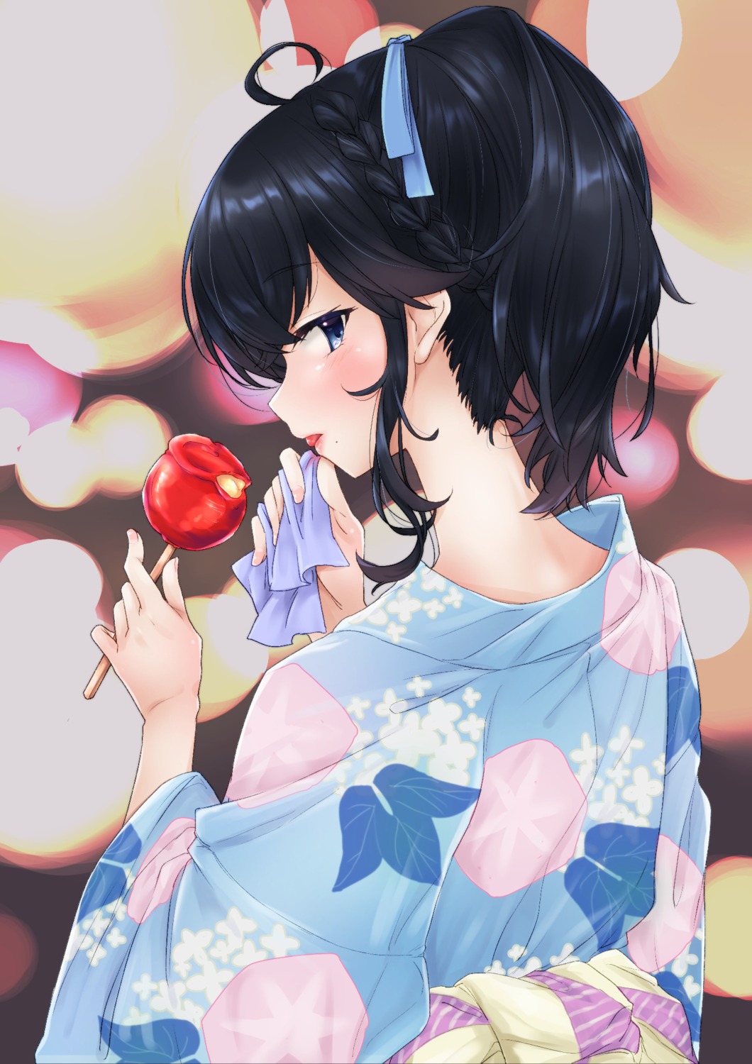 itou_ayachi, nijisanji, yukata