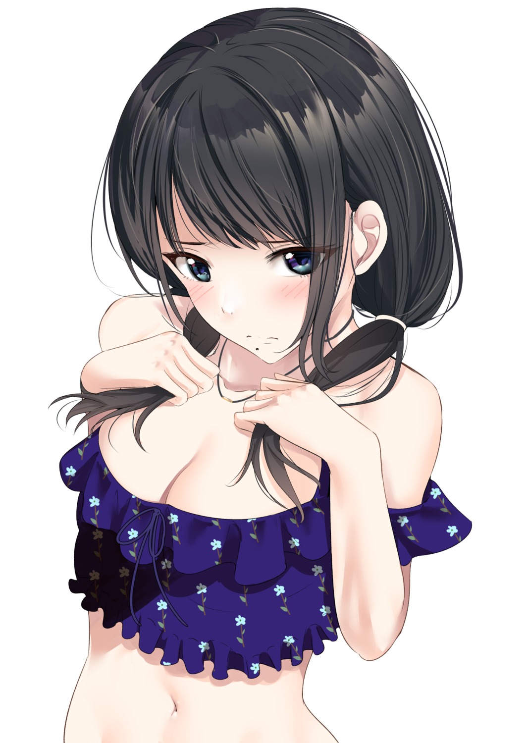bikini_top, cleavage, kazano_hiori, schreibe_shura, swimsuits, the_idolm@ster, the_idolm@ster_shiny_colors