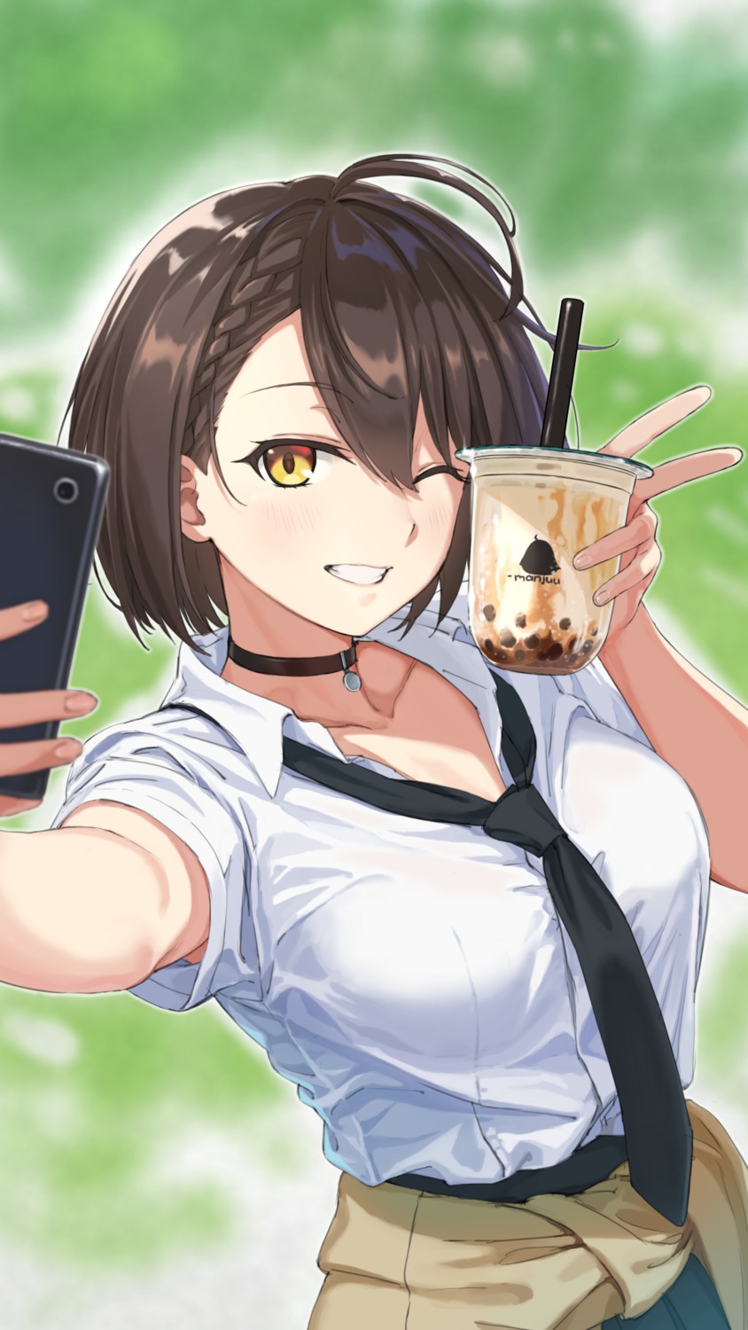 azur_lane, baltimore_(azur_lane), seifuku, sweater, tuchinokoeffect