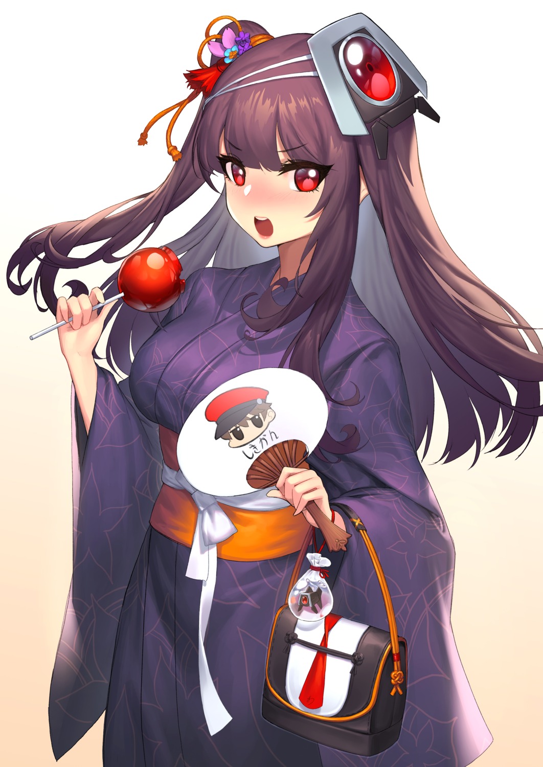 dekka, girls_frontline, wa2000_(girls_frontline), yukata
