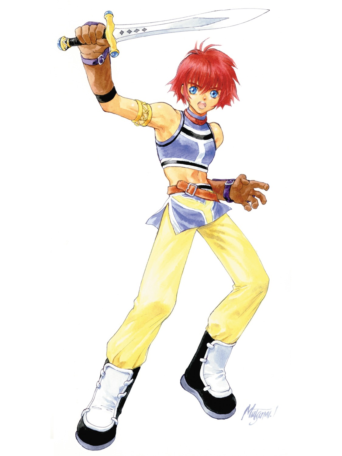 inomata_mutsumi, male, rid_hershel, sword, tales_of, tales_of_eternia
