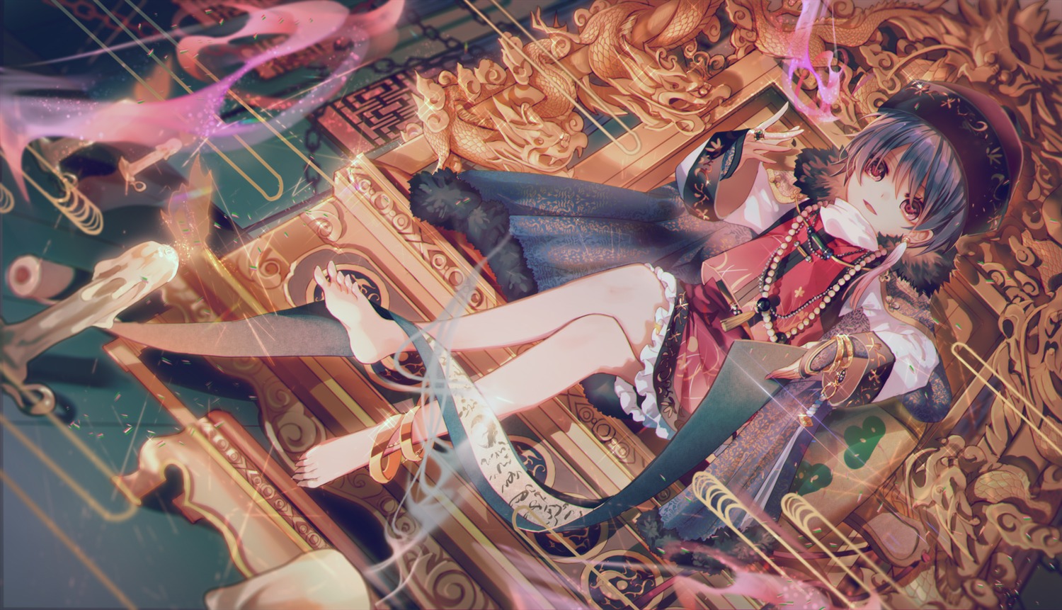 asian_clothes, sukuna_shinmyoumaru, touhou, yasato