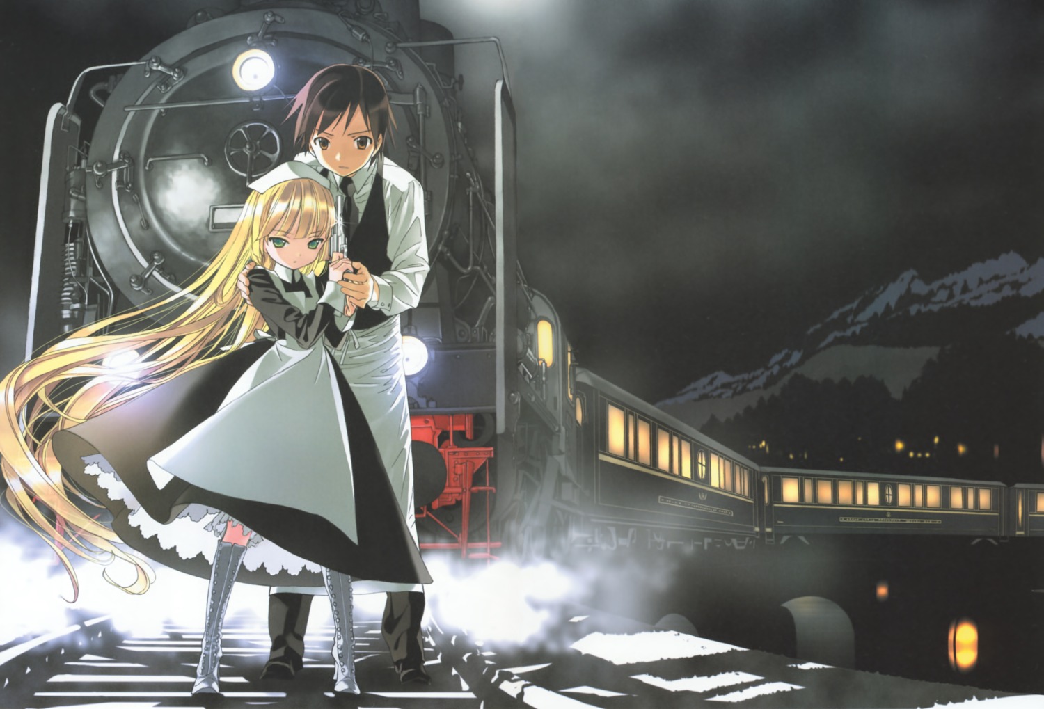 gosick, kujou_kazuya, takeda_hinata, victorica_de_broix