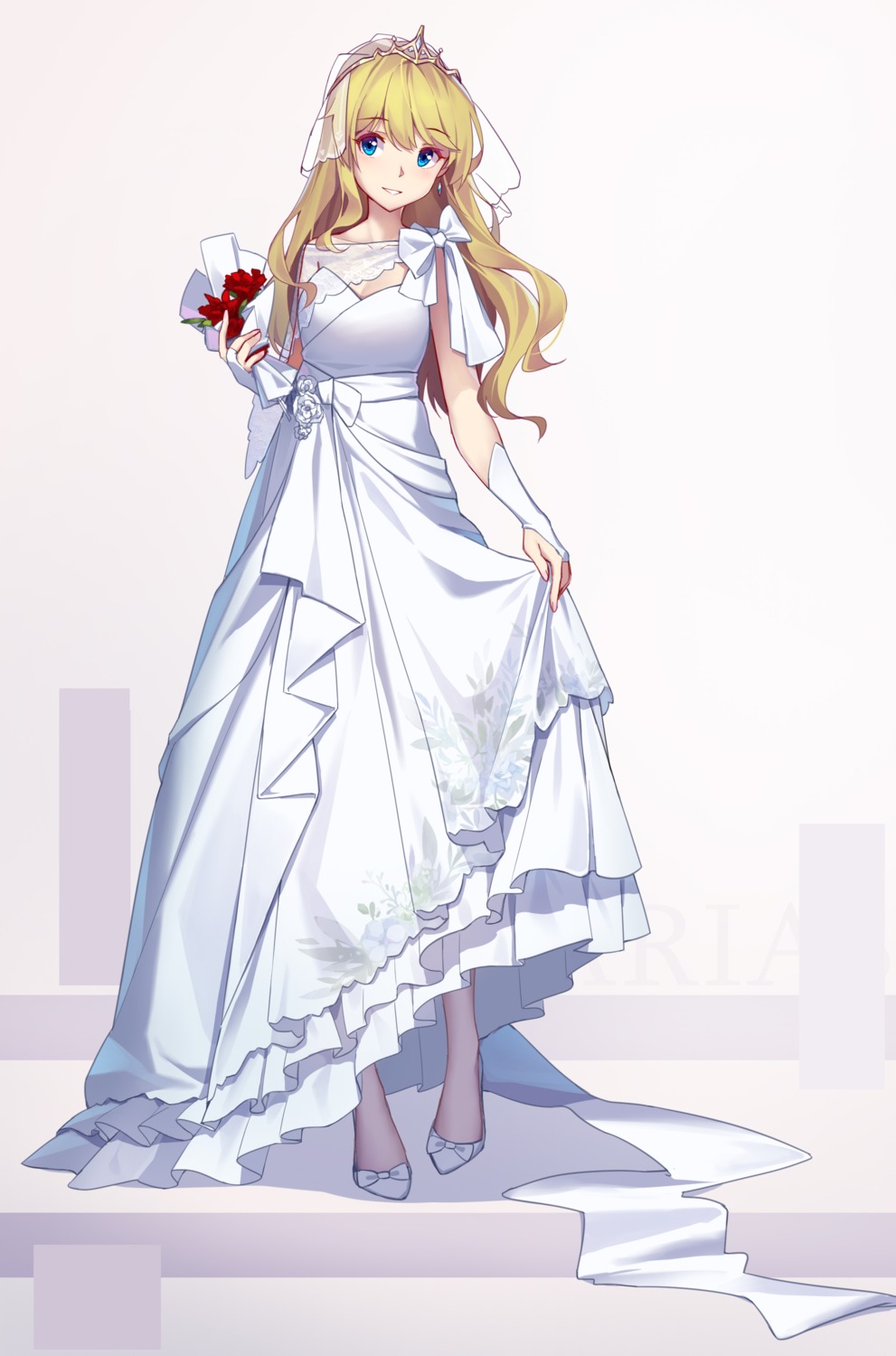 arnold-s, cleavage, dress, see_through, skirt_lift, wedding_dress, zhanjianshaonv
