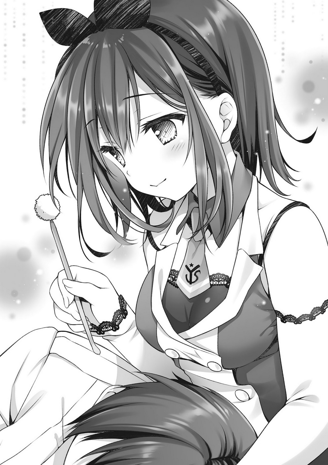 dousei_kara_hajimaru_otaku_kanojo_no_tsukurikata, ichigaya_kisaki, monochrome, tatekawa_mako