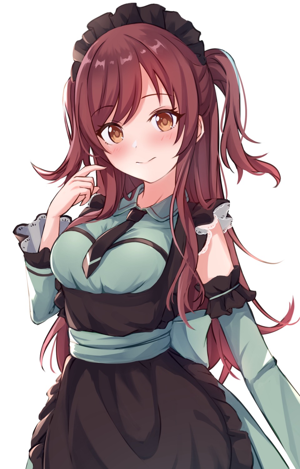 alisia, maid, oosaki_amana, the_idolm@ster, the_idolm@ster_shiny_colors, wa_maid