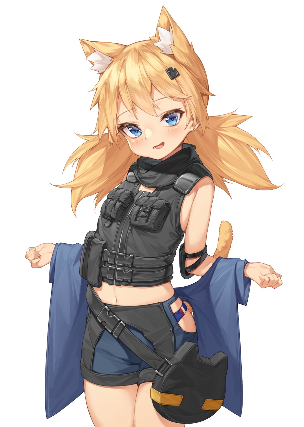 animal_ears, girls_frontline, idw_(girls_frontline), mokew, tail