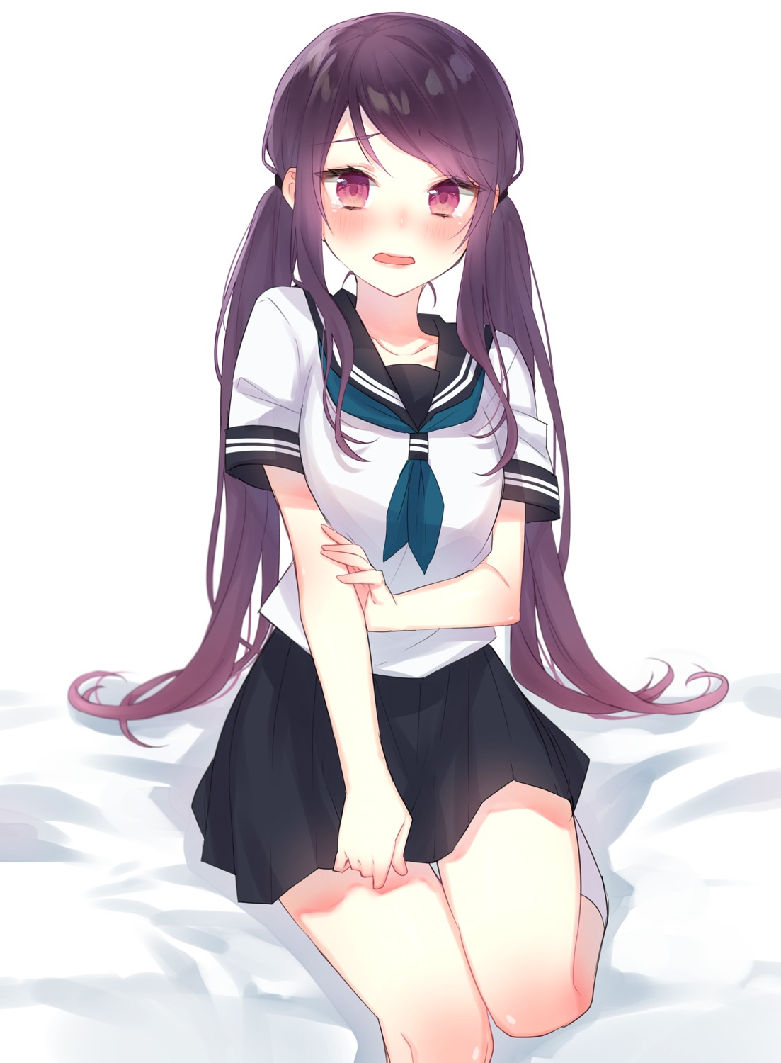 chiyomaru, gundou_mirei, nijisanji, seifuku