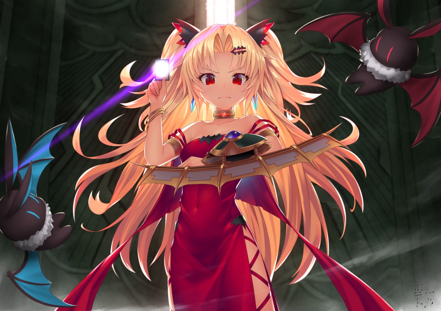 akatsuki_uni, bettle_(b_s_a_n), camula, dress, yugioh