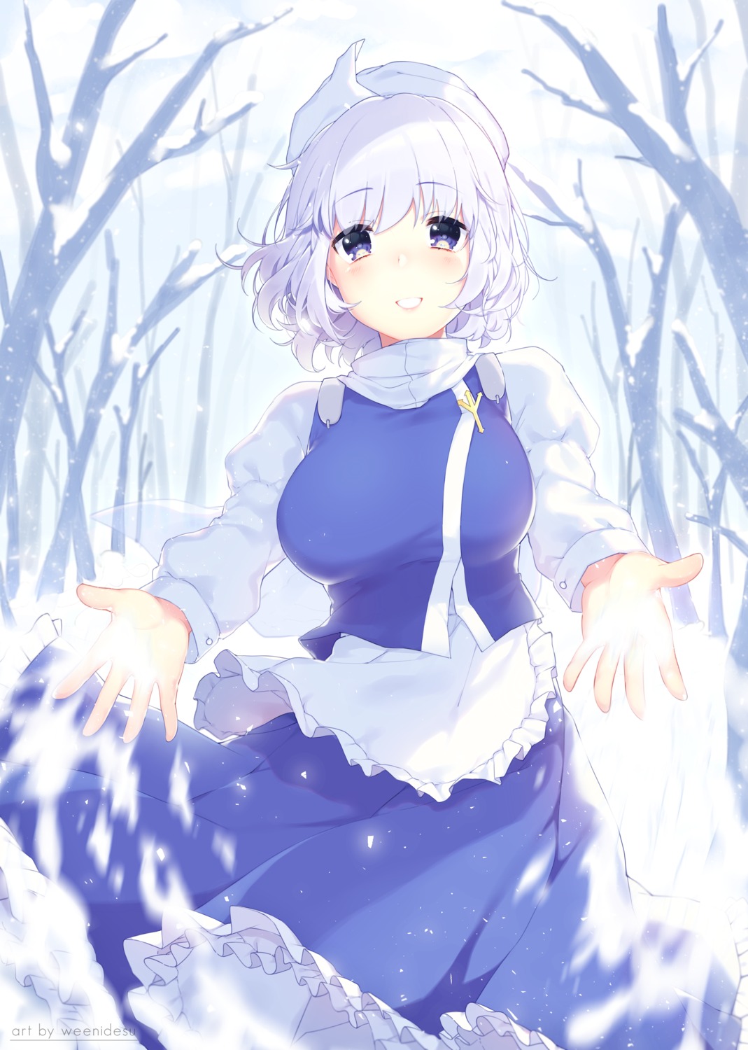 letty_whiterock, skirt_lift, touhou, weeniedesu