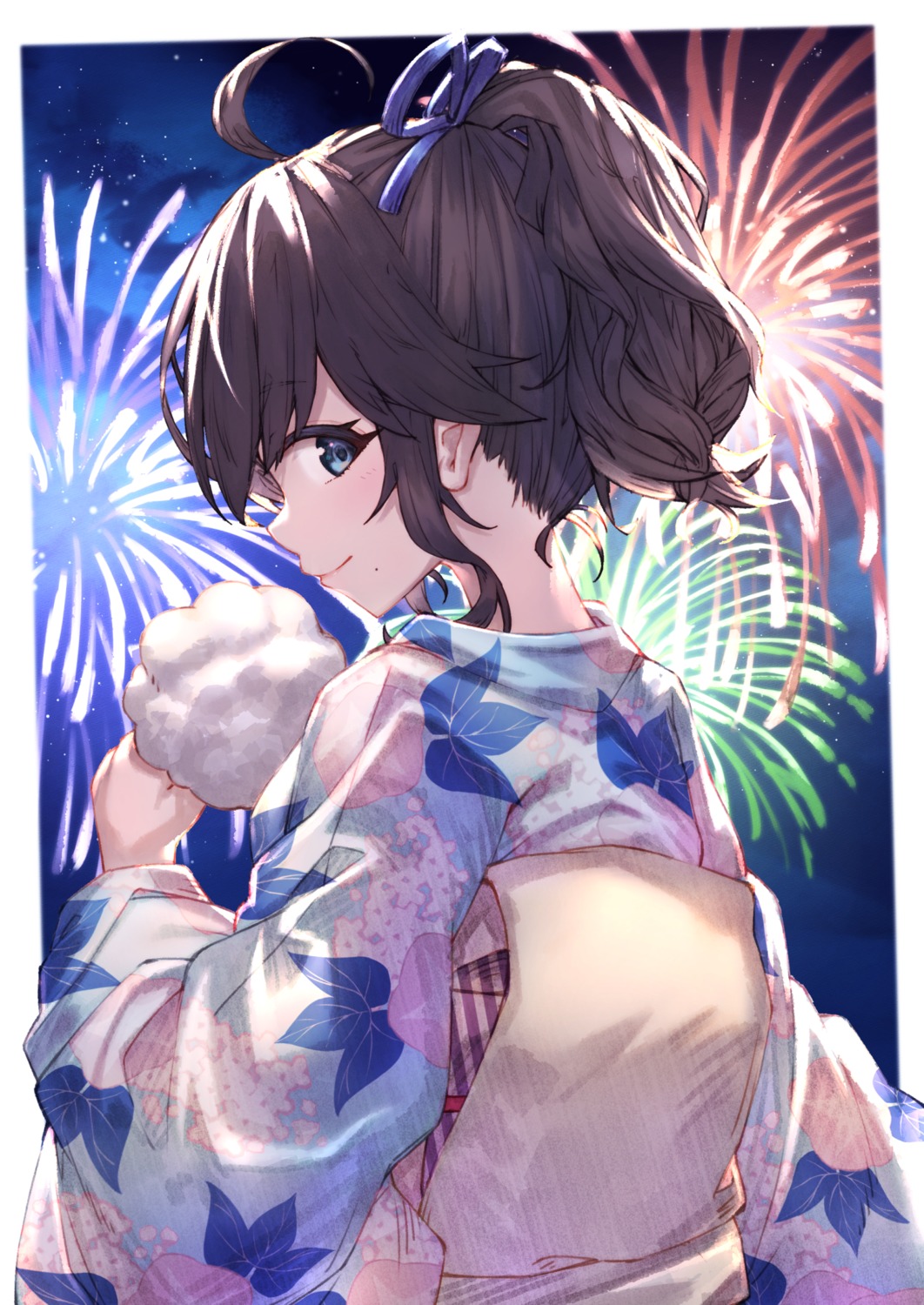 izumo_kasumi_(nijisanji), nijisanji, nijisanji_seeds, yukata, yuuki_nao_(pixiv10696483)