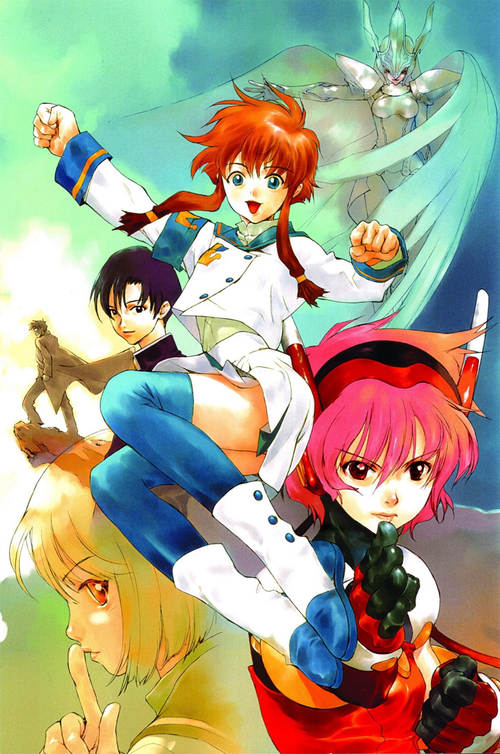 angelic_layer, athena_(angelic_layer), hikaru, kizaki_tamayo, kobayashi_kotaro, mihara_ichirou, okazaki_takeshi, suzuhara_misaki