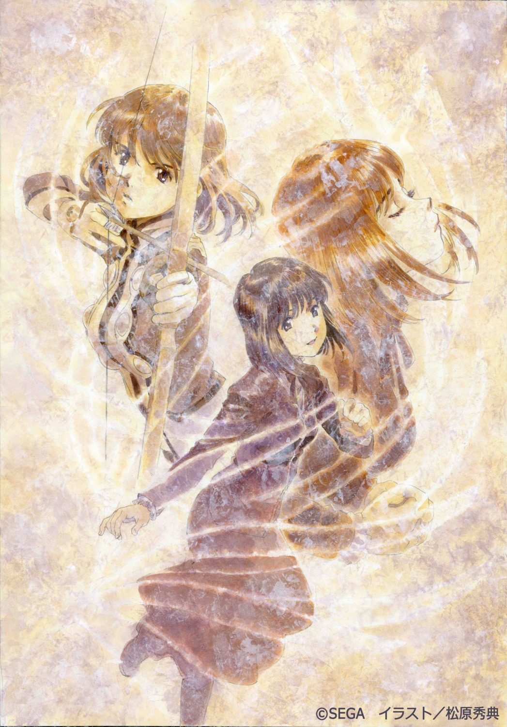 kitaoji_hanabi, matsubara_hidenori, sakura_taisen, sakura_taisen_iii, weapon