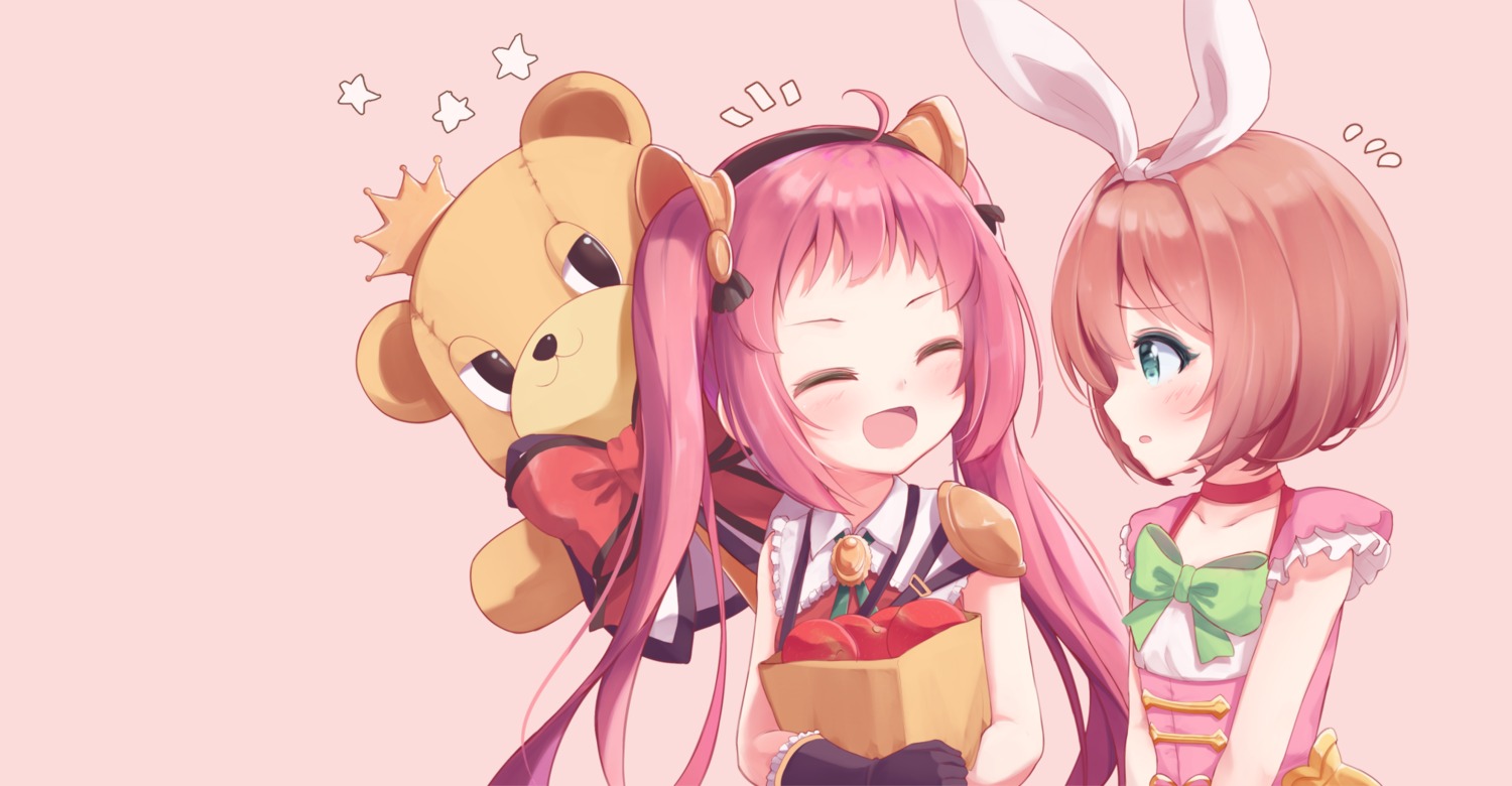animal_ears, bunny_ears, houjou_ayane, kuribayashi_kurumi, princess_connect!, princess_connect!_re:dive, tokenbox
