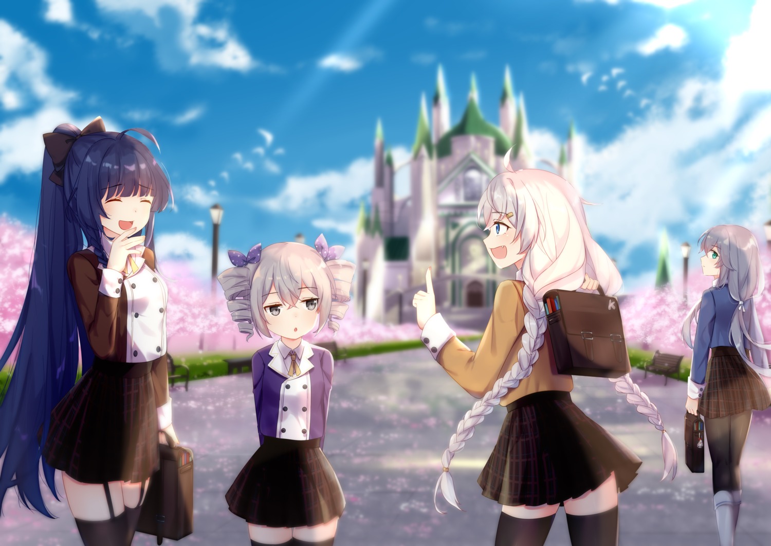 benghuai_xueyuan, bronya_zaychik, fu_hua, fufumi, honkai_impact, kiana_kaslana, pantyhose, raiden_mei
