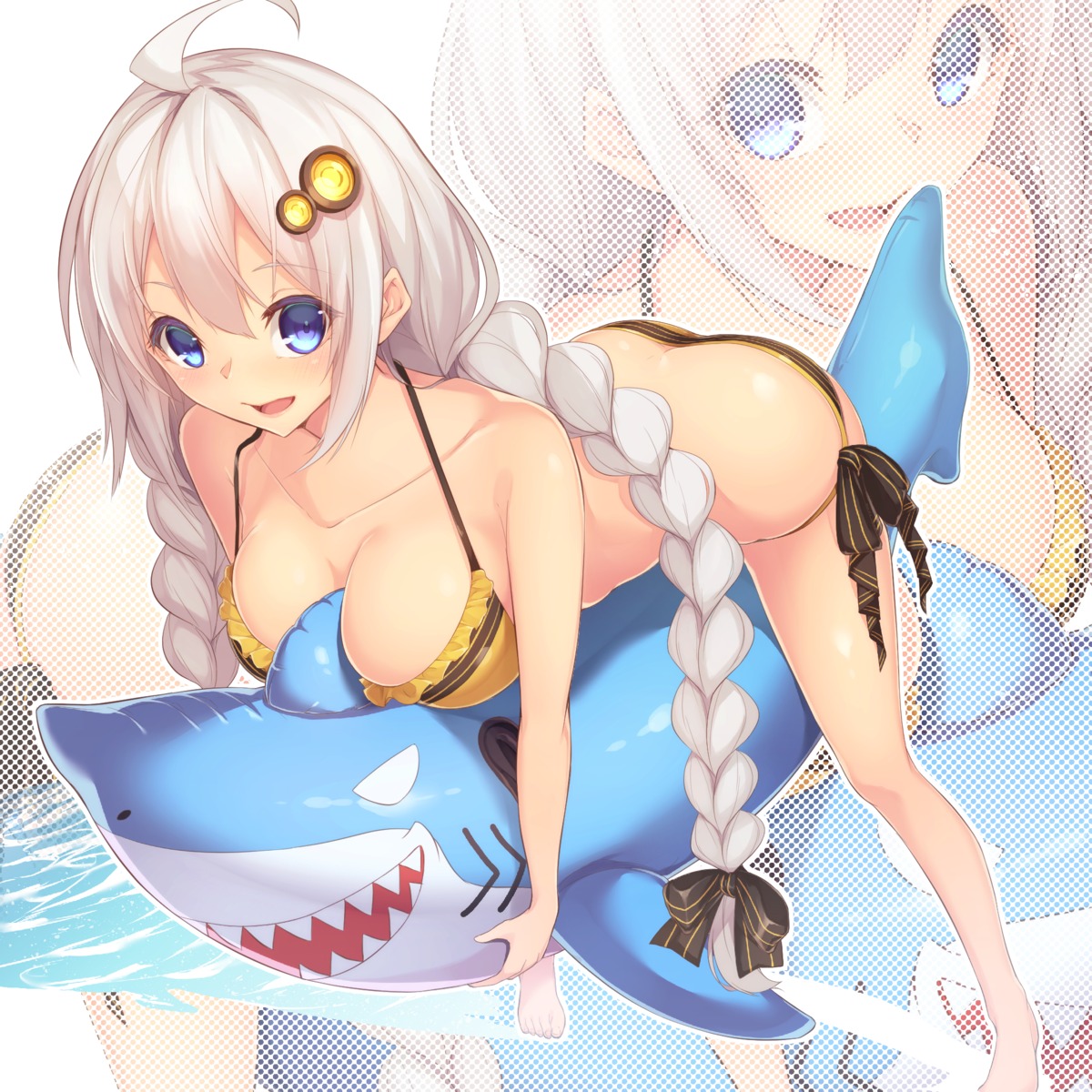 bikini, hetaren_(ramark), kizuna_akari, swimsuits, voiceroid
