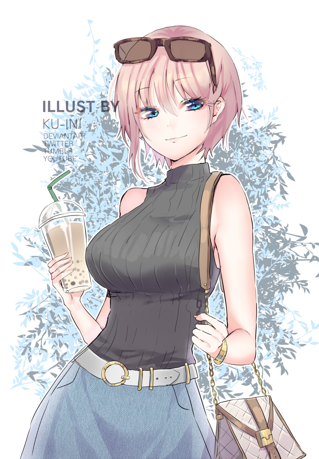5-toubun_no_hanayome, kuini, megane, nakano_ichika, sweater