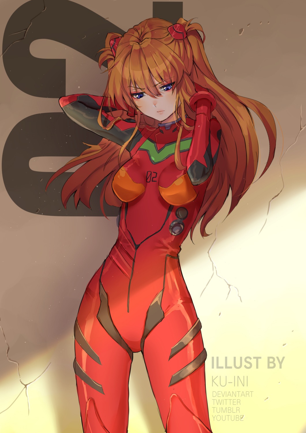 bodysuit, kuini, neon_genesis_evangelion, souryuu_asuka_langley