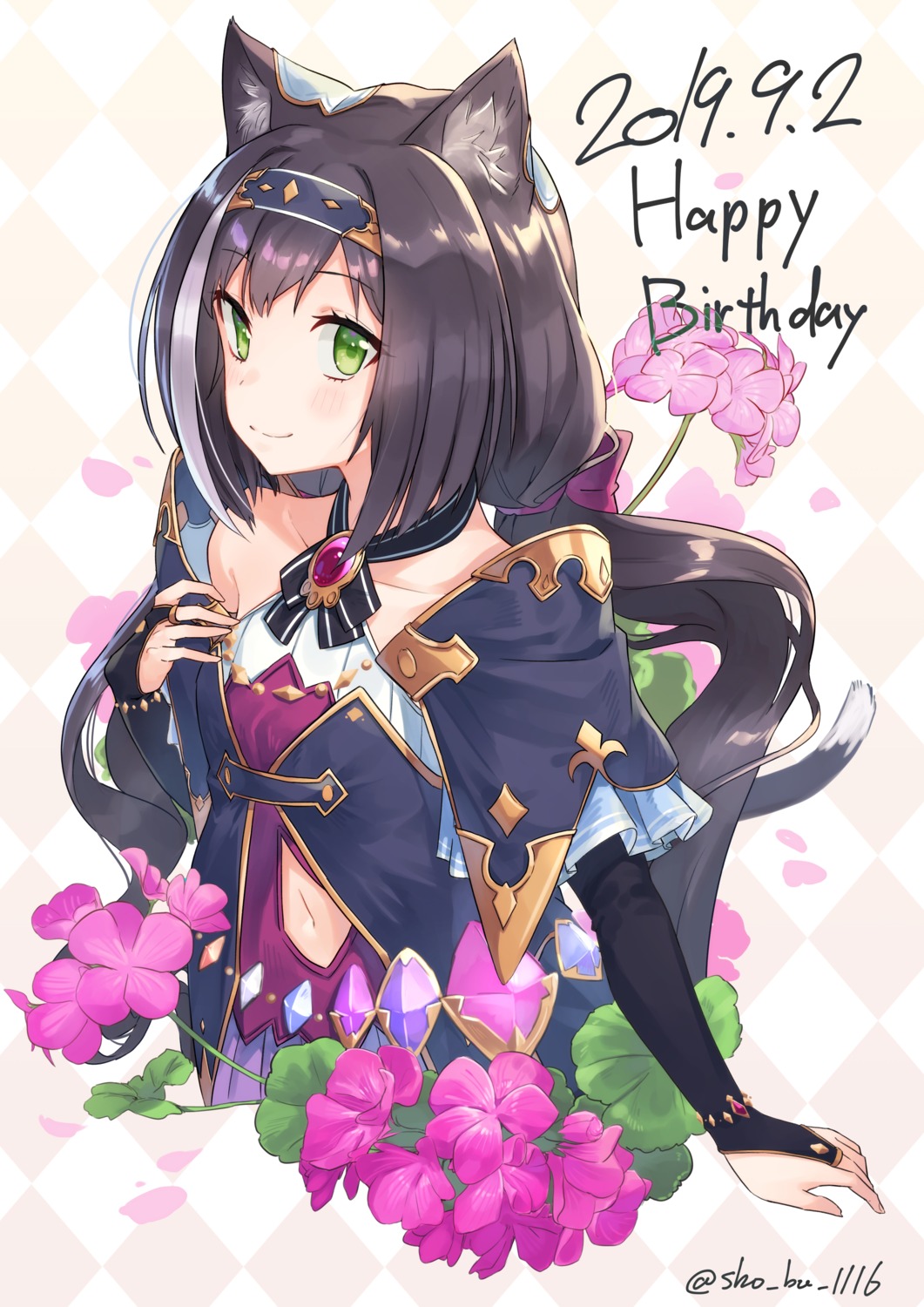 animal_ears, karyl_(princess_connect), princess_connect!, princess_connect!_re:dive, sho_bu_1116, tail
