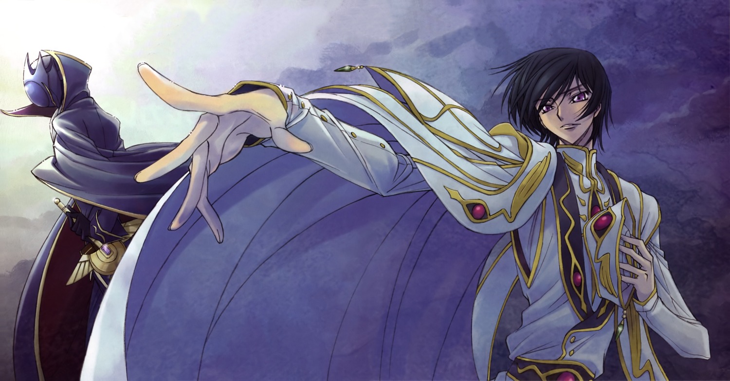 code_geass, kimura_takahiro, lelouch_lamperouge, male, ricca, zero_(code_geass)
