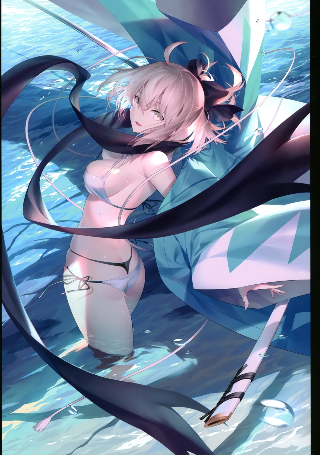 fate/grand_order, kousaki_rui, okita_souji_(fate)