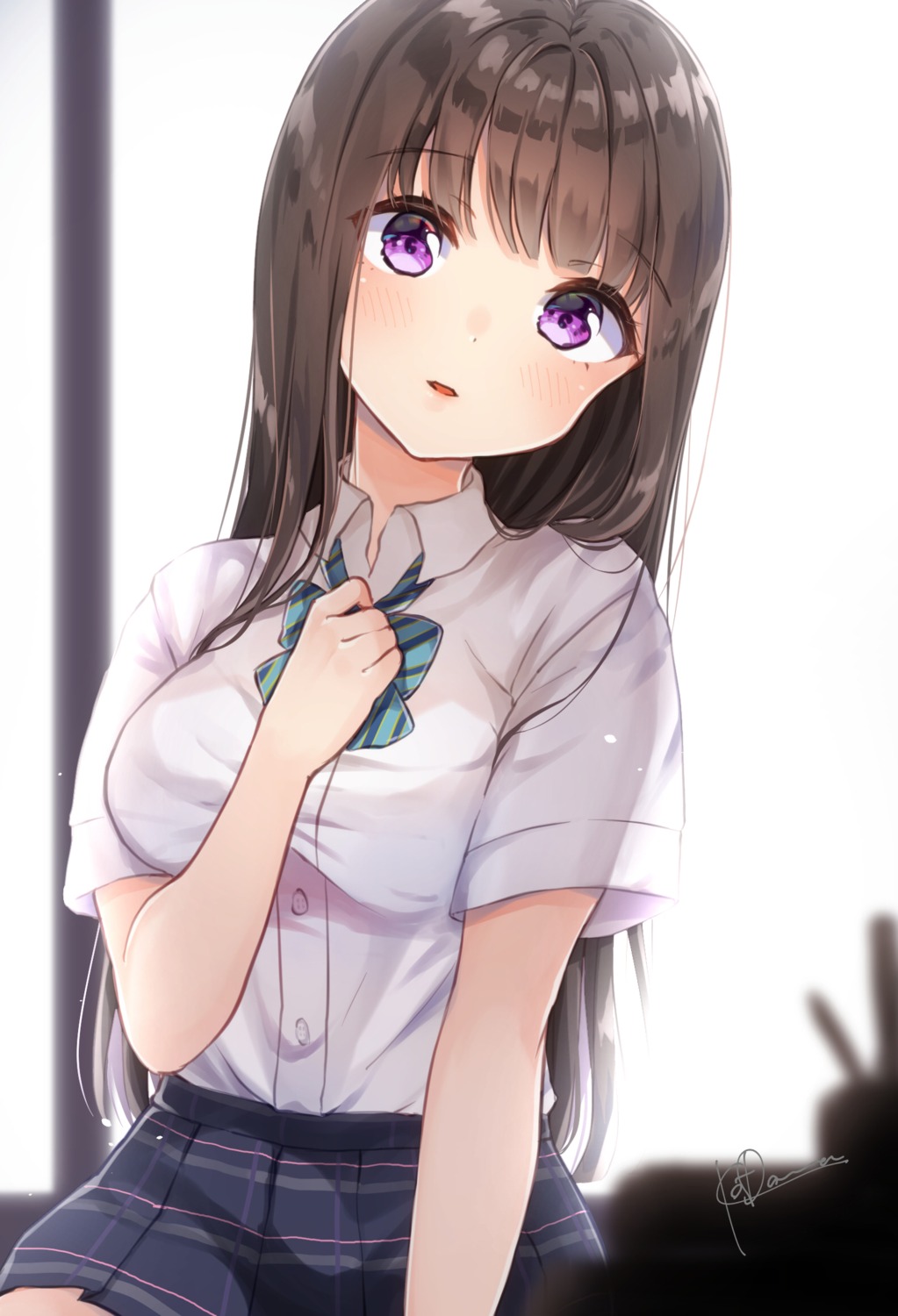 breast_hold, kodama_(koda_mat), see_through, seifuku