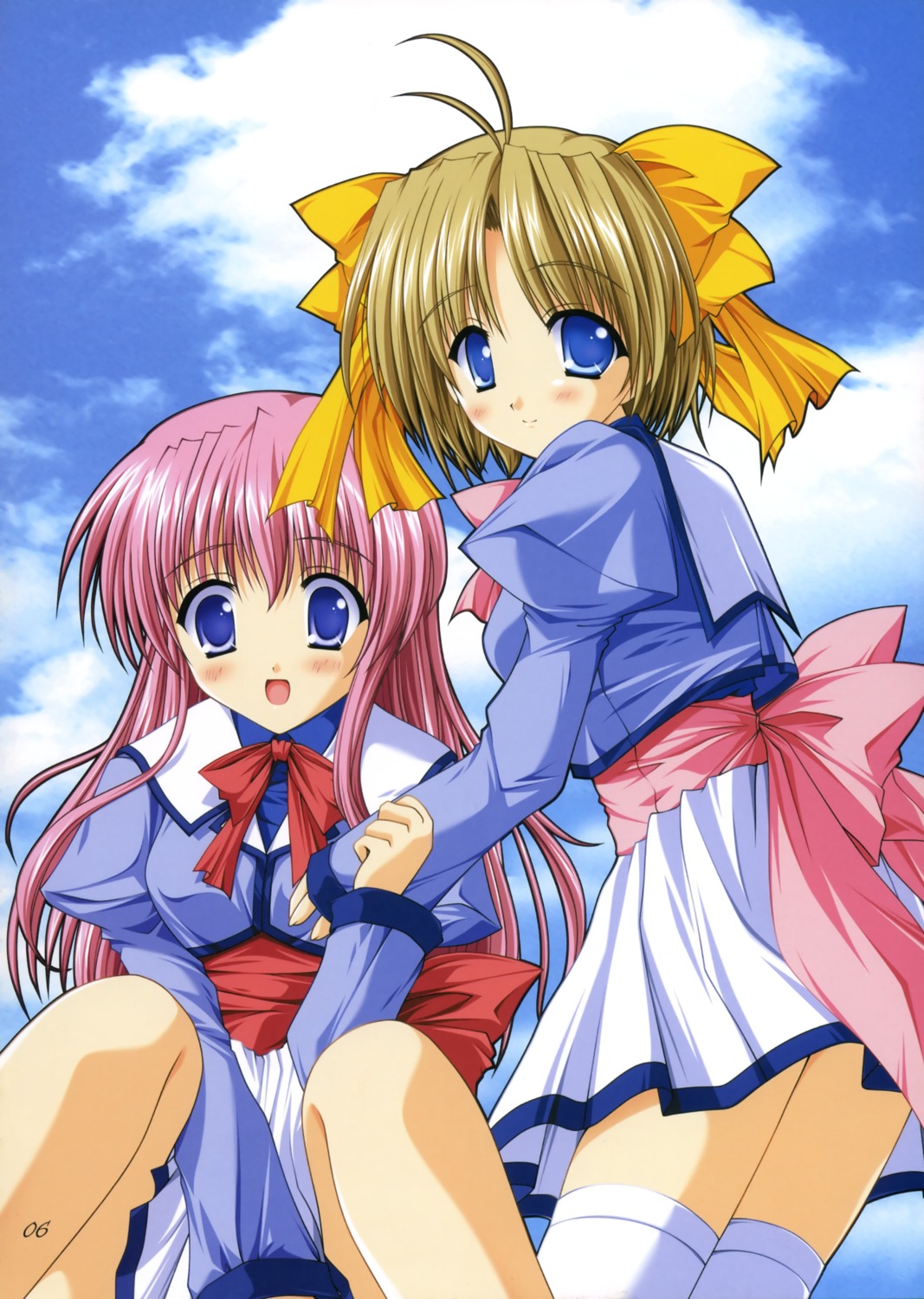 akane_makes_revolution, hayasaka_hiyori, ikegami_akane, katase_yuki, mizuiro, seifuku