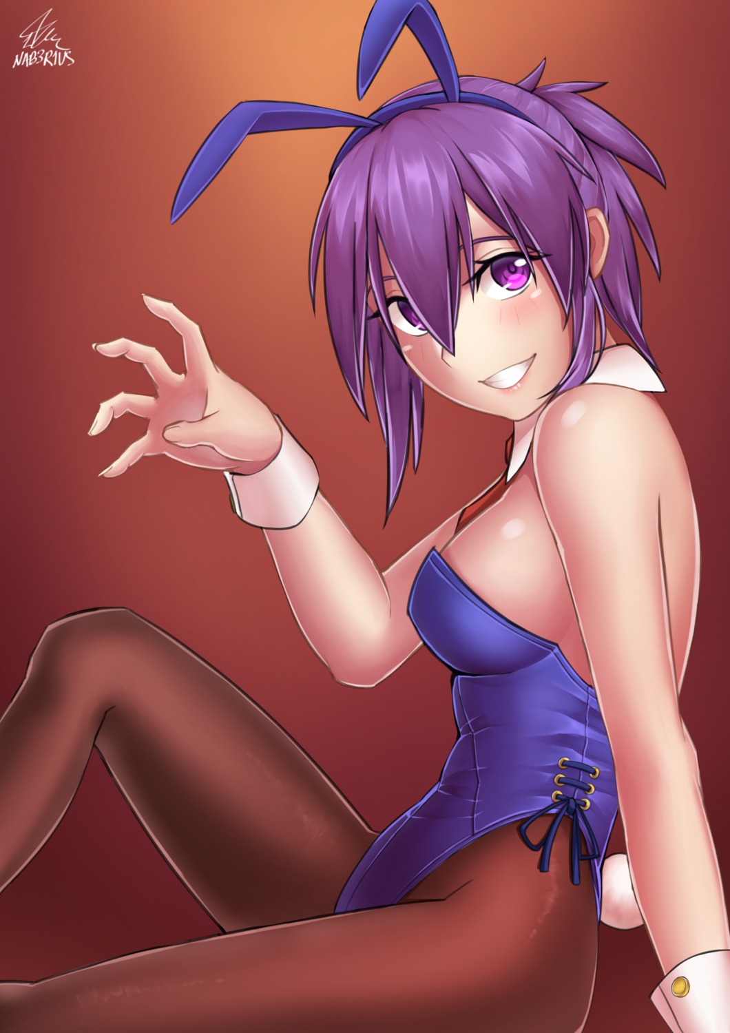 animal_ears, bunny_ears, bunny_girl, naberius, pantyhose, tail